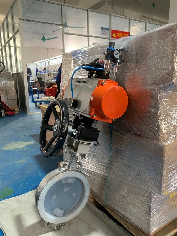 chemical-pneumatic-butterfly-valve